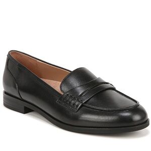 Naturalizer N5 Comfort June Black Leather Penny Loafers Size 9